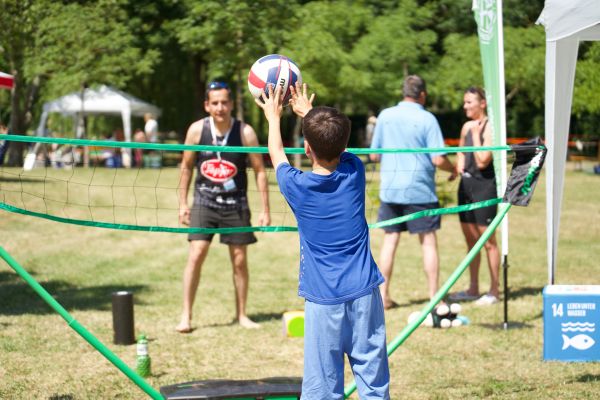Volleyballspiel