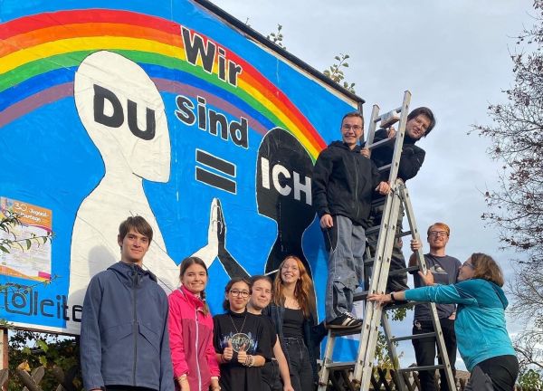 Leiterrunde Ansbach Jugendgruppe Plakatwand